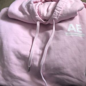 Pink American Eagle Hoodie, size medium